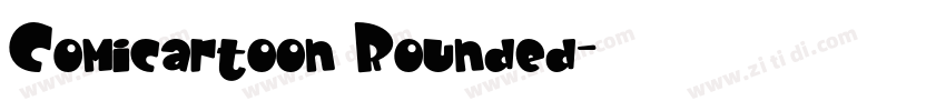 Comicartoon Rounded字体转换 Comicartoon Rounded字体转换
